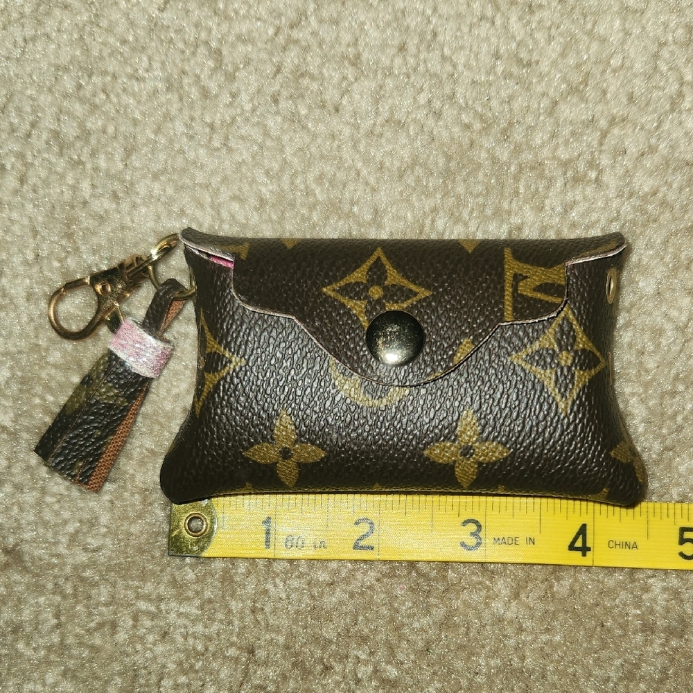 Novelty Pouch Made From Known Brand Canvas